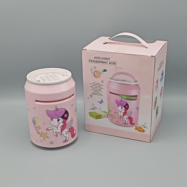 Electric Money bank with finger print lock