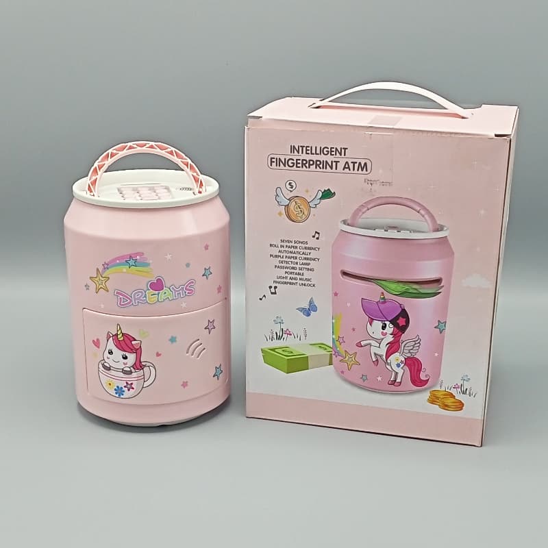 Electric Money bank with finger print lock