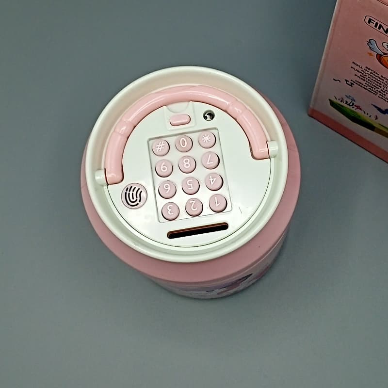 Electric Money bank with finger print lock