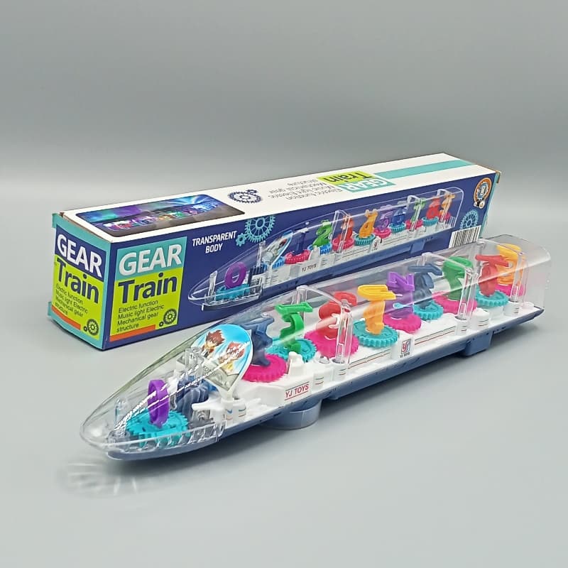 Transparent lightning Gear Train