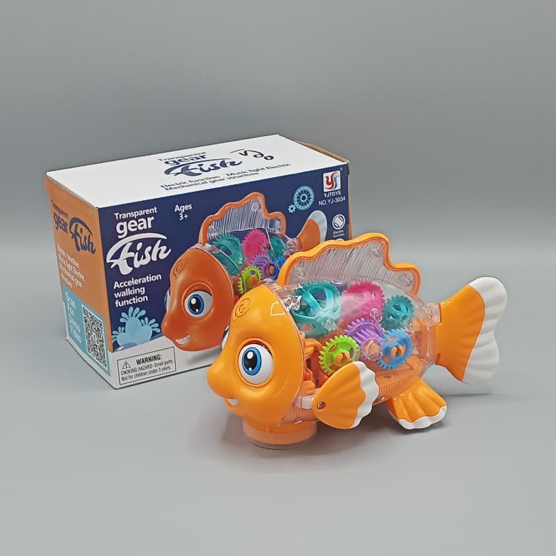 Transparent lightning Gear Fish