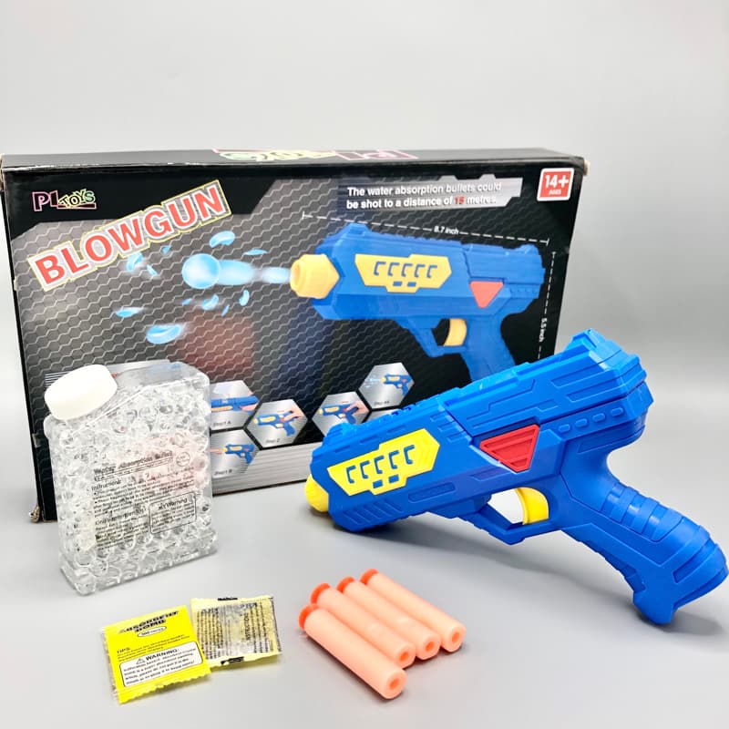 Blowgun soft & water bulit gun toy