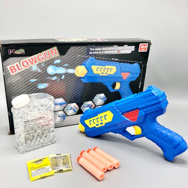 Blowgun soft & water bulit gun toy